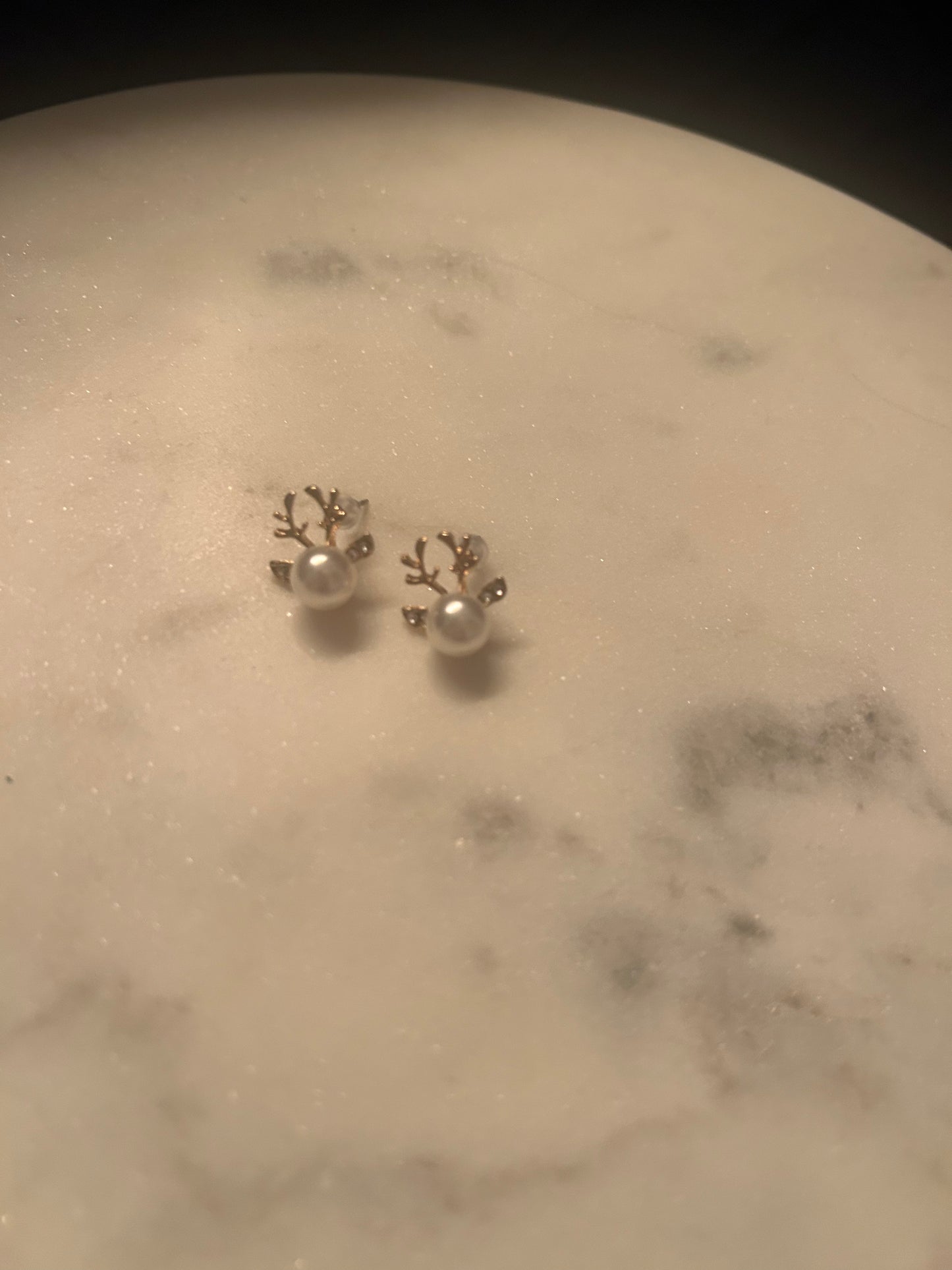 Pearl Deer Studs