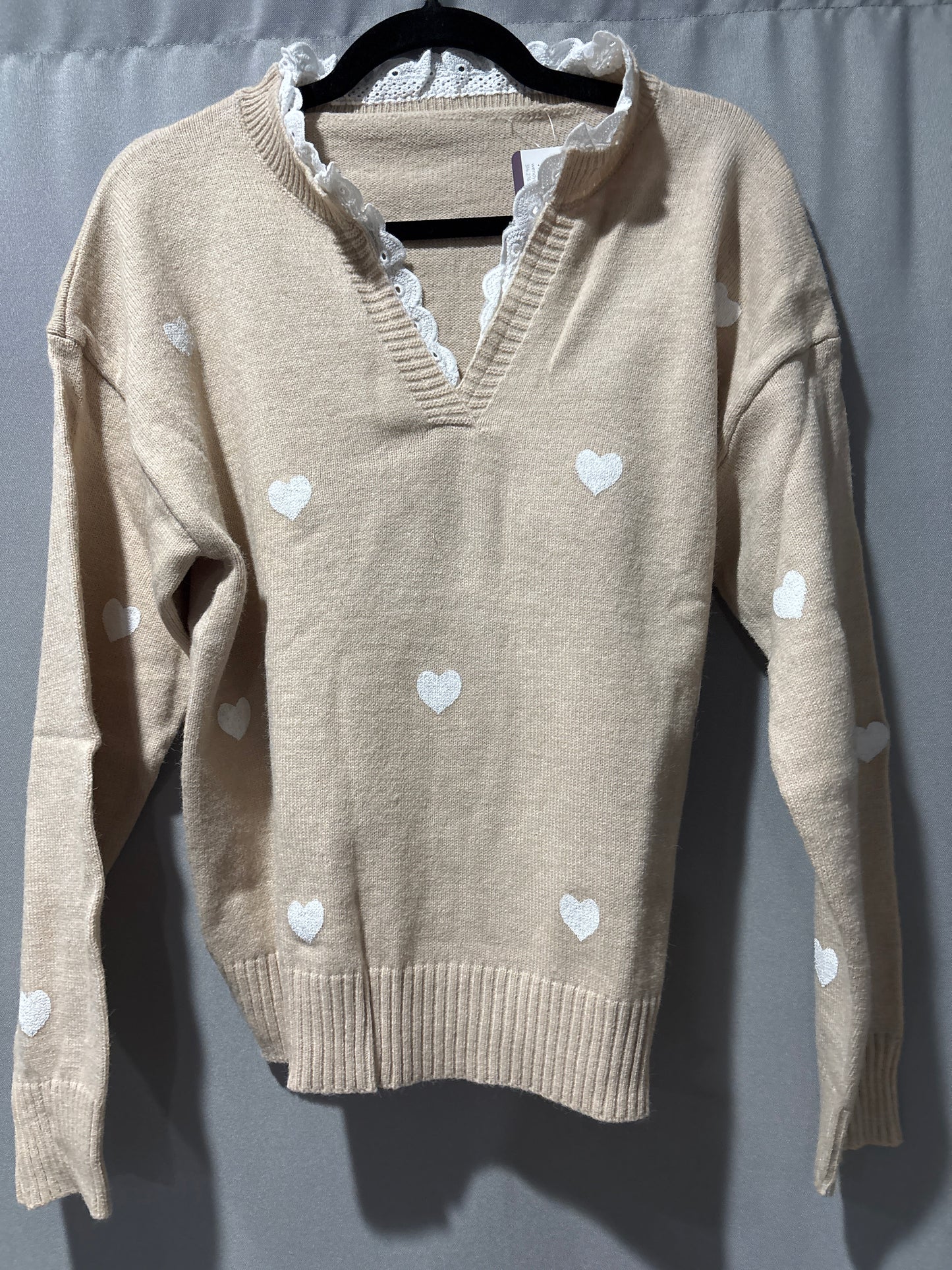 Heart sweater