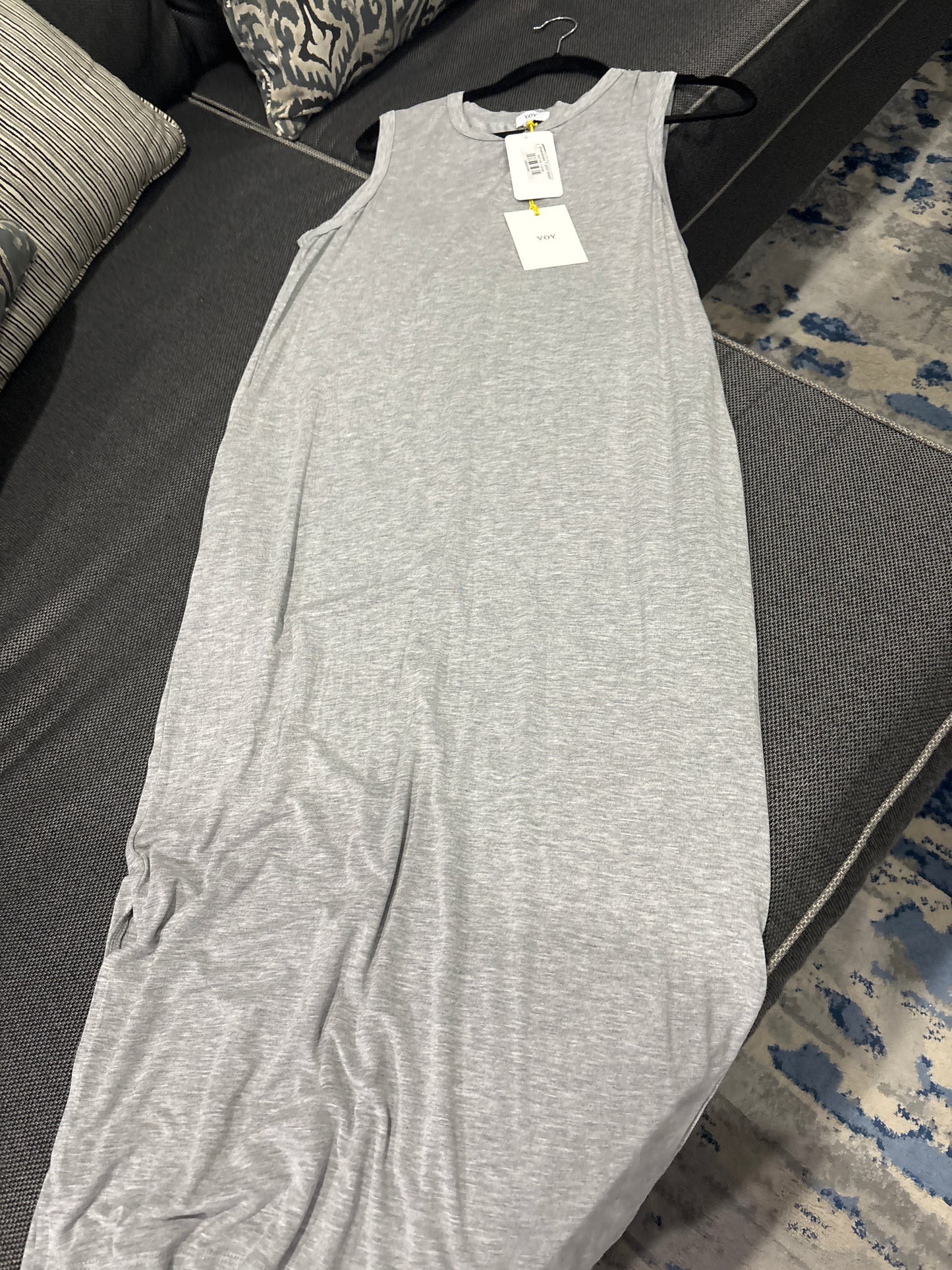 Sleeveless T shirt dress