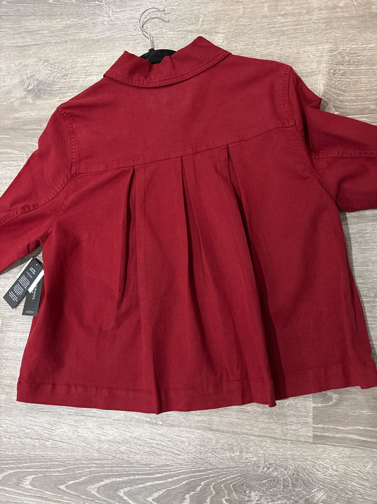 Liverpool pleat back crop jacket