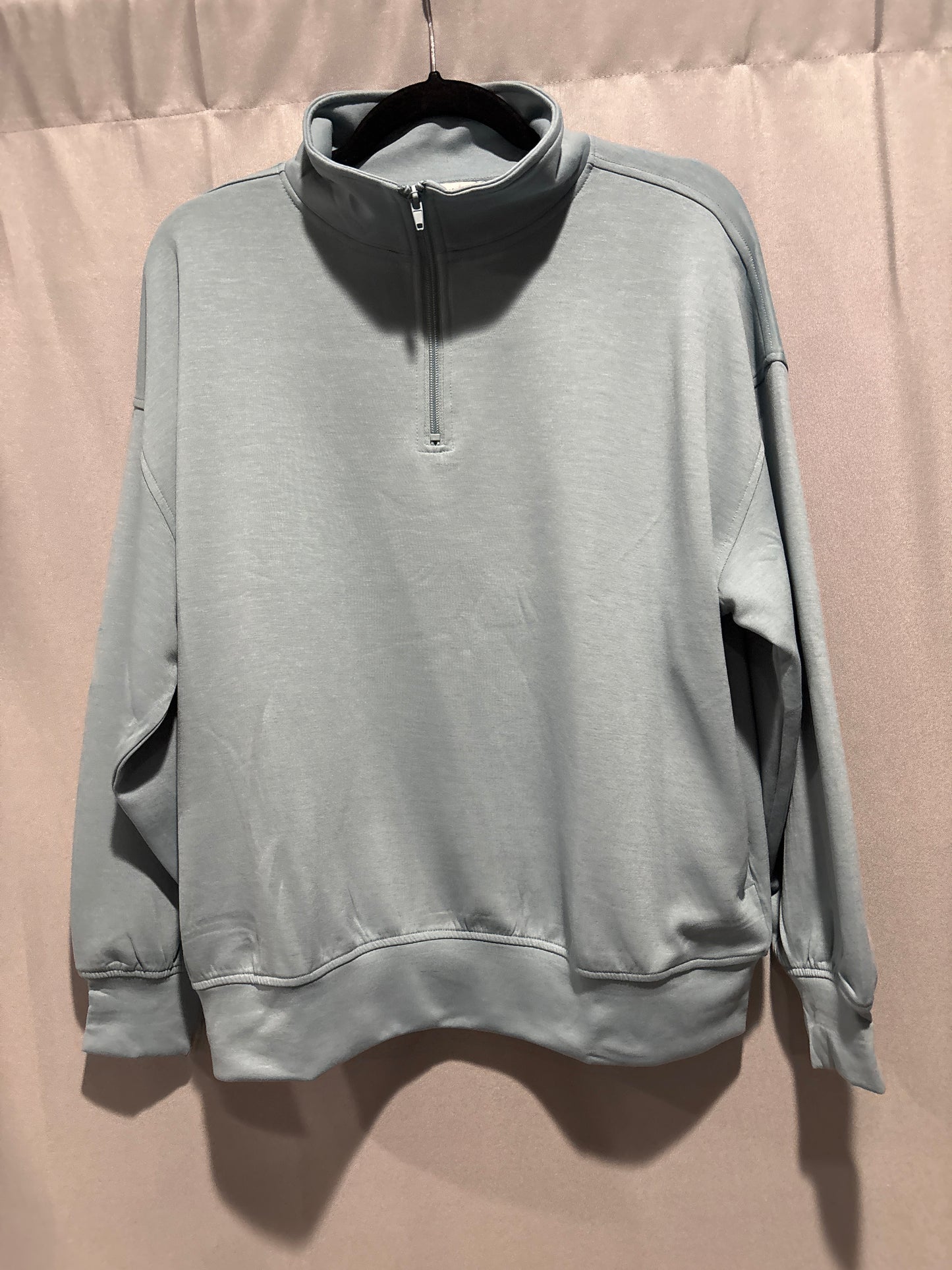 Scuba half zip pullover