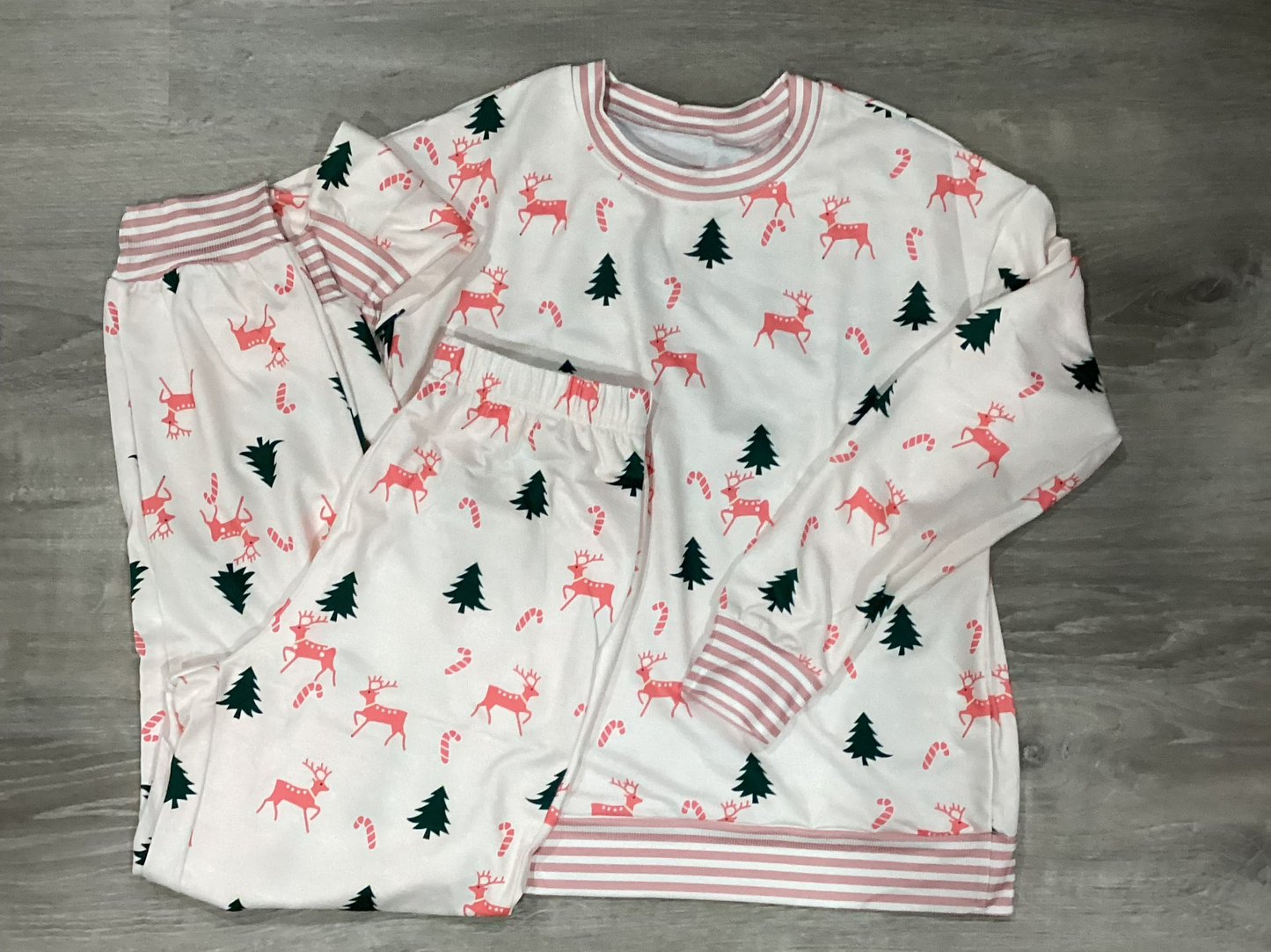 Christmas deer pajamas