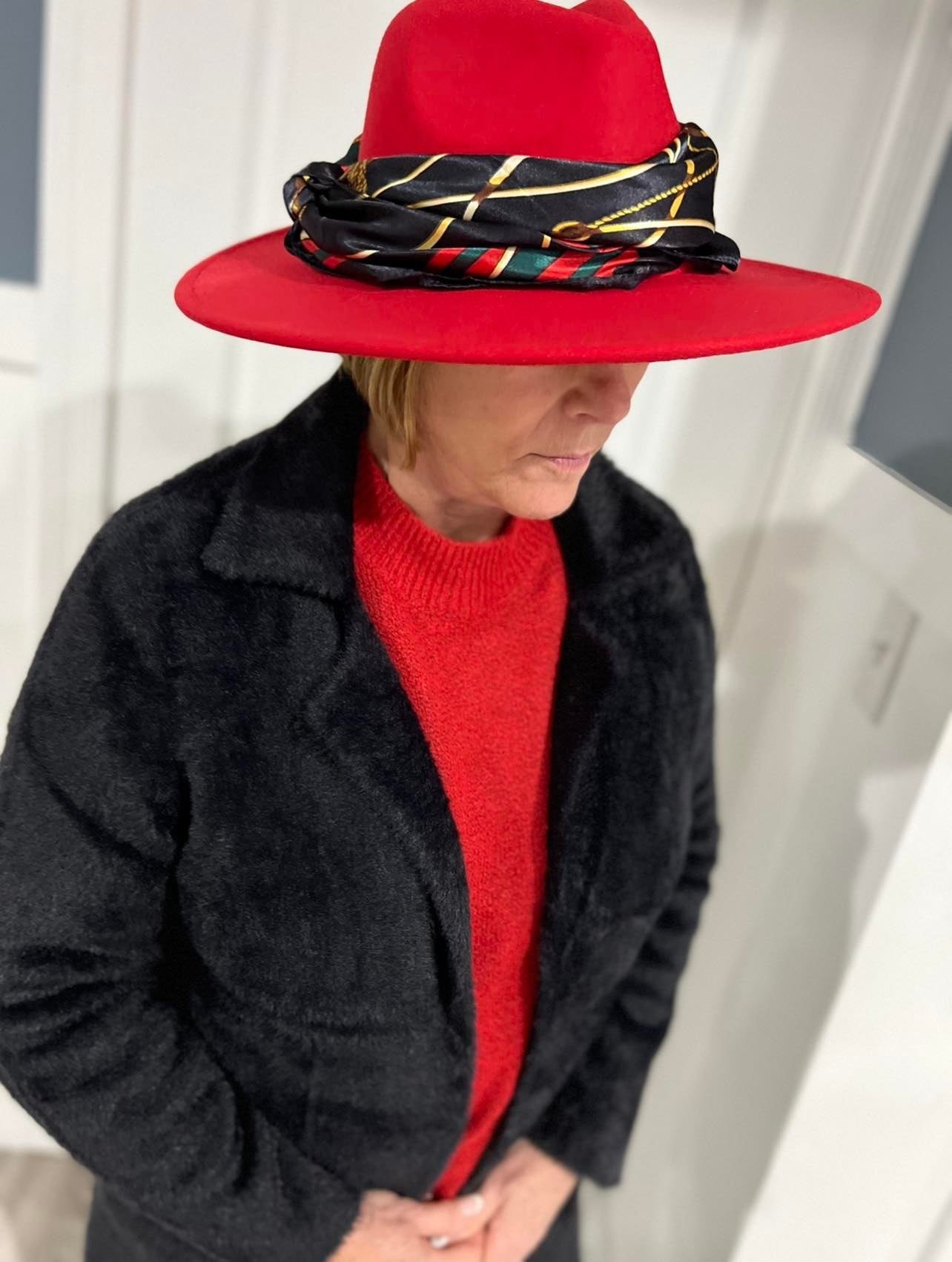 Statement, fedora hat