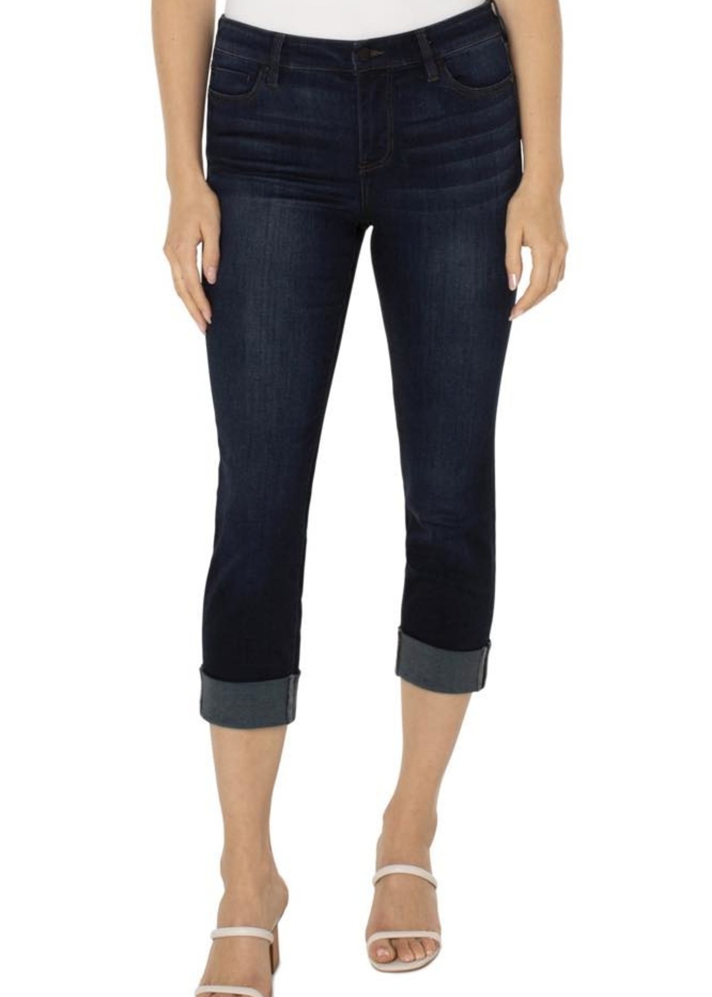 Liverpool Charlie crop skinny wide cuff