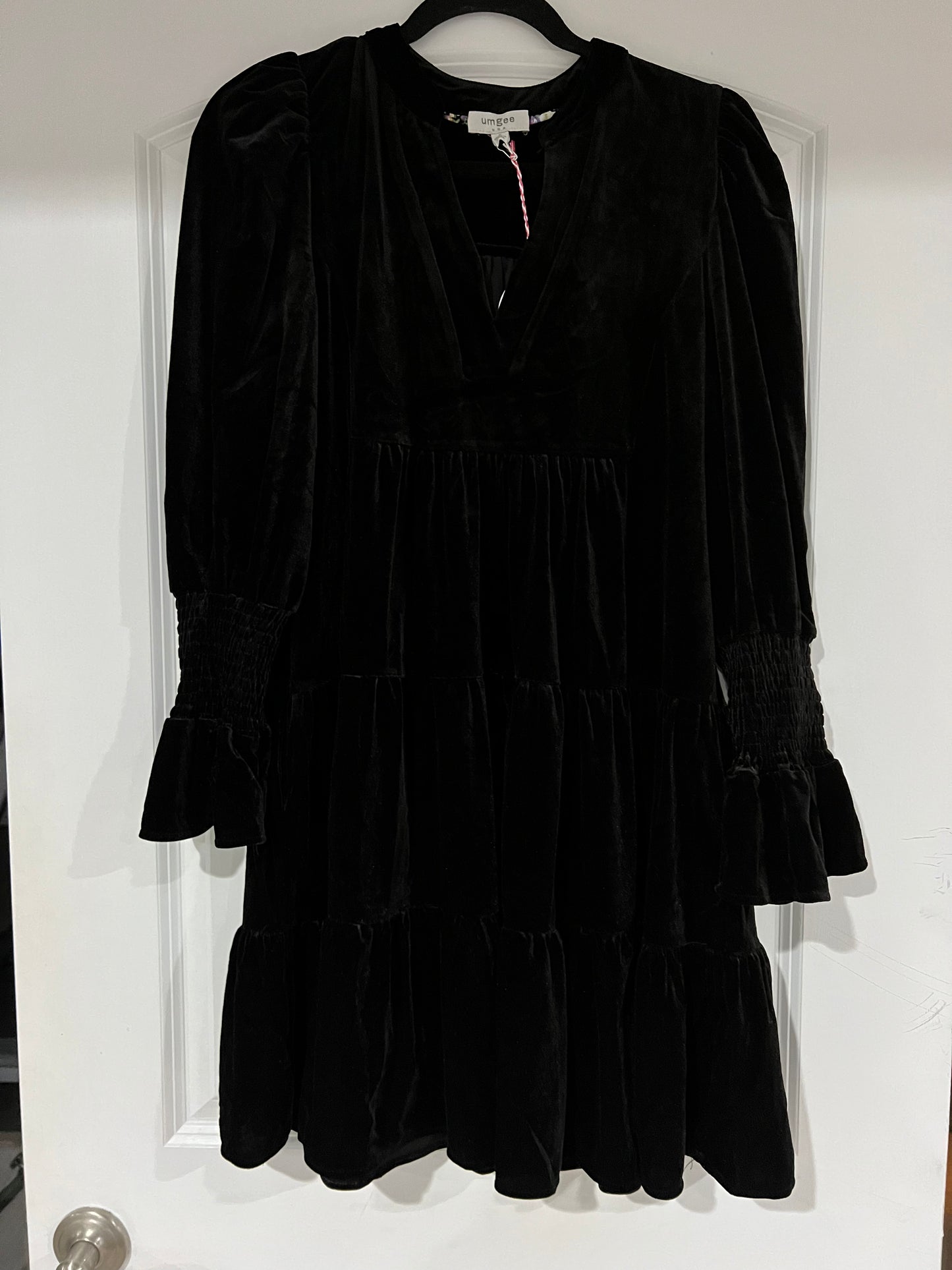 Velvet dress Black