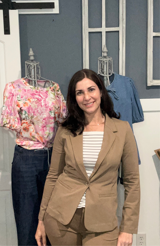 Liverpool fitted blazer palo Santo