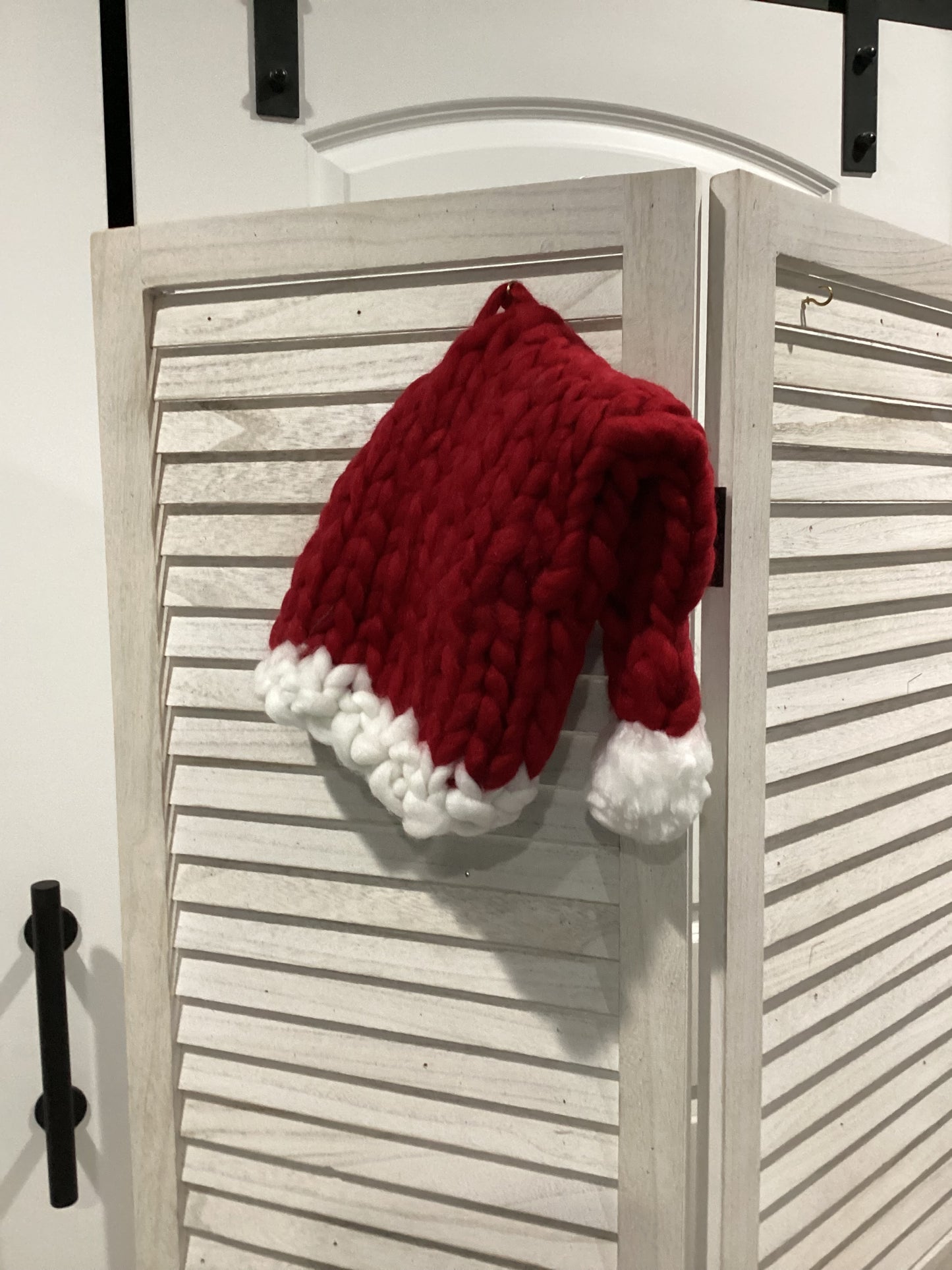 Knit Santa hat