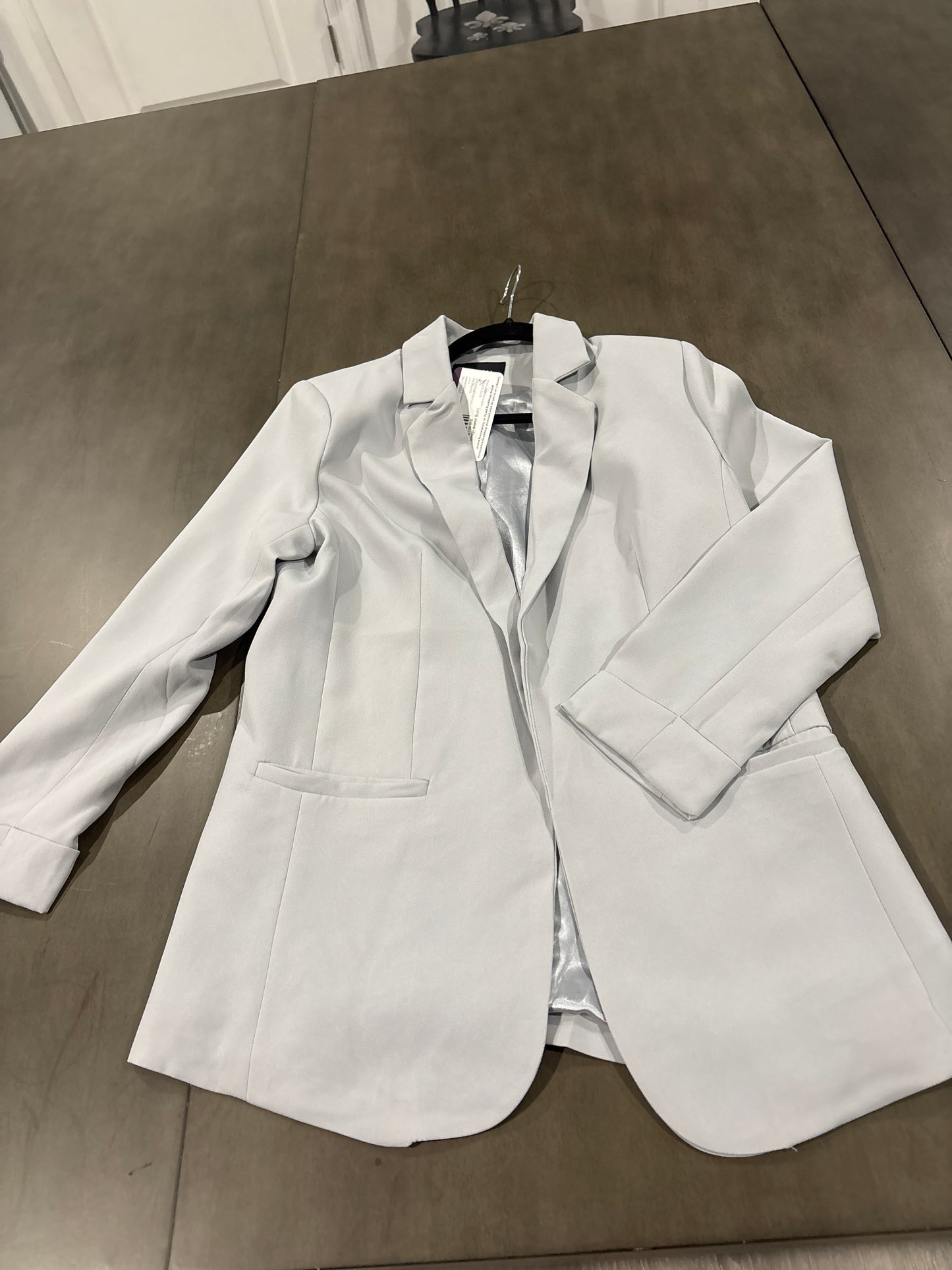 Long sleeve classic blazer