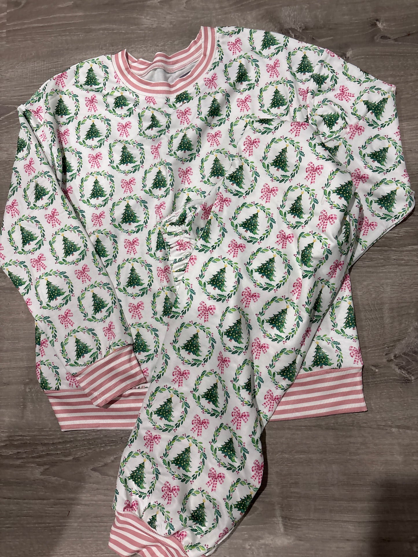 Christmas tree pajamas