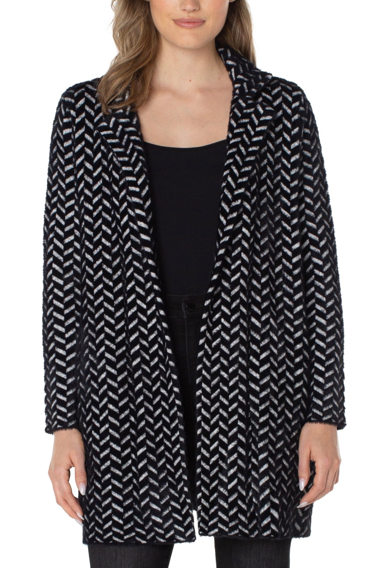 Liverpool Herringbone Coatigan