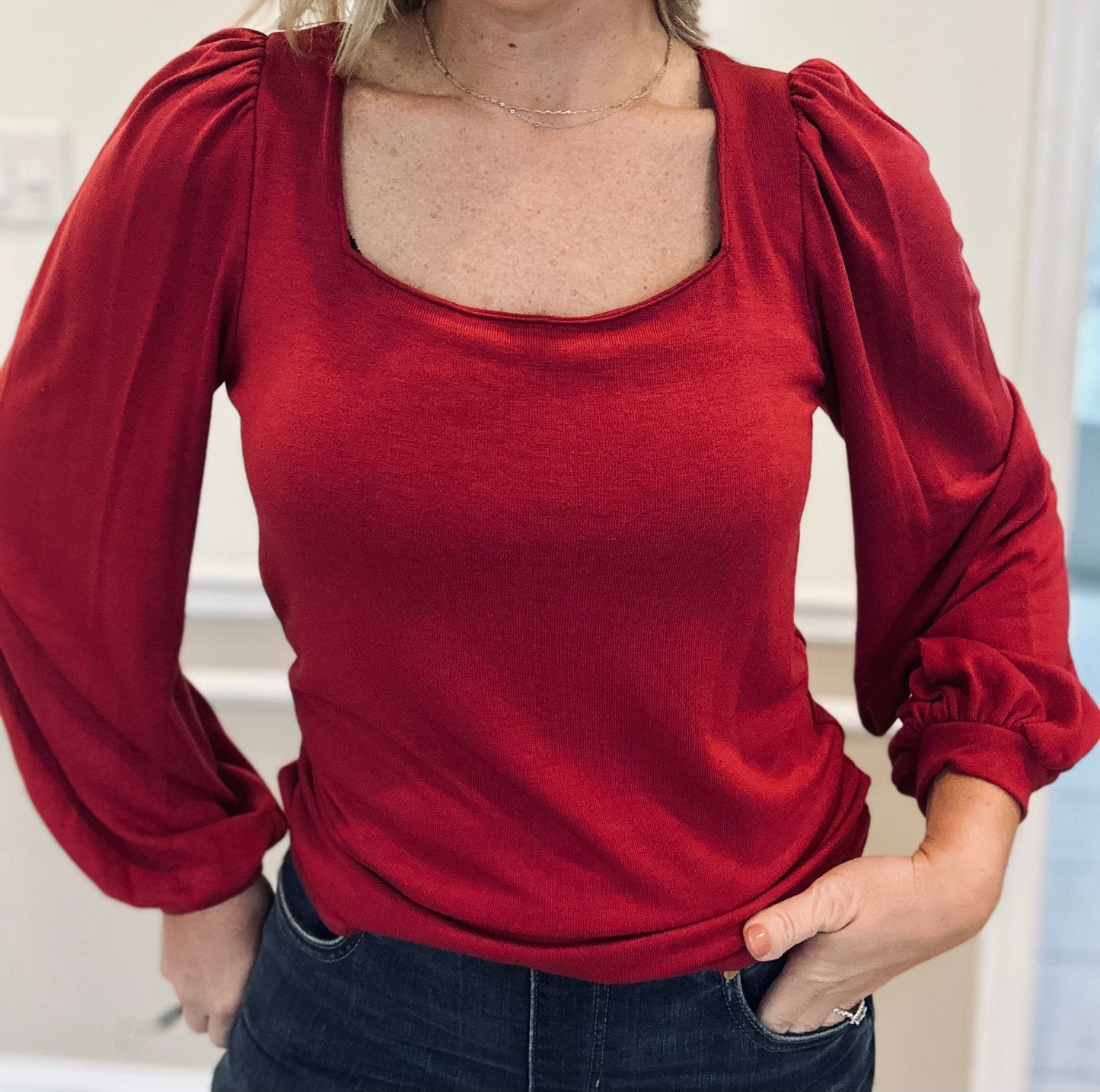 Light weight long sleeve sweater