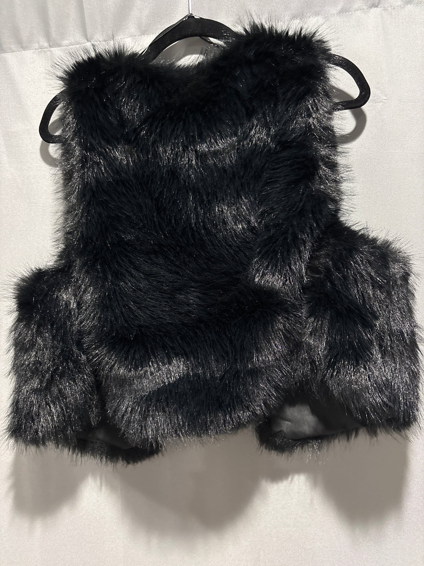 Faux fur vest