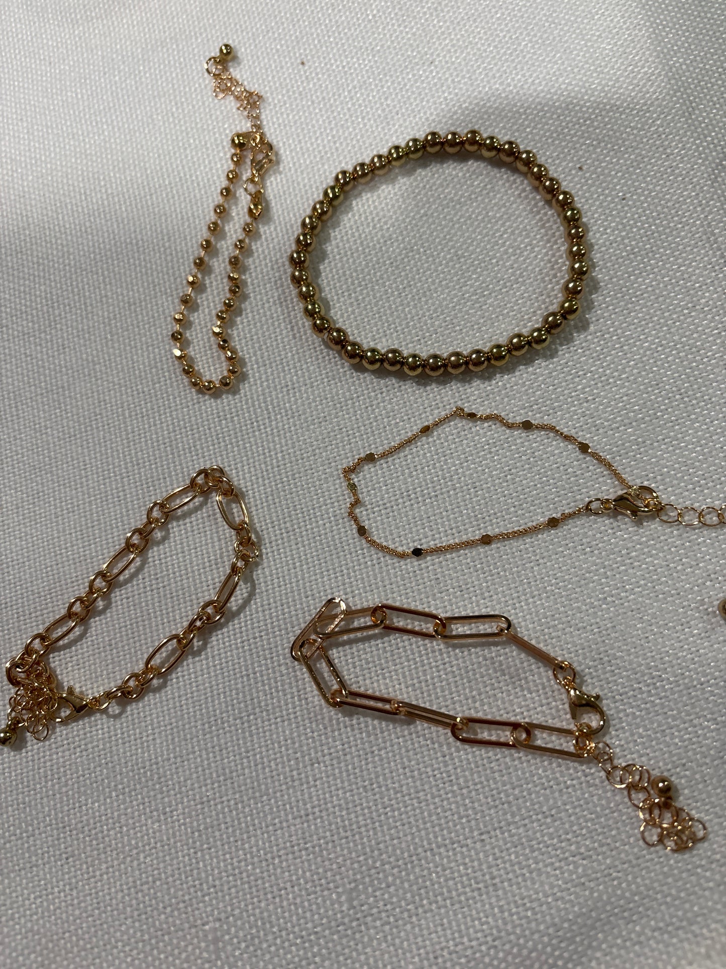 Chain and Ball chain bracelet