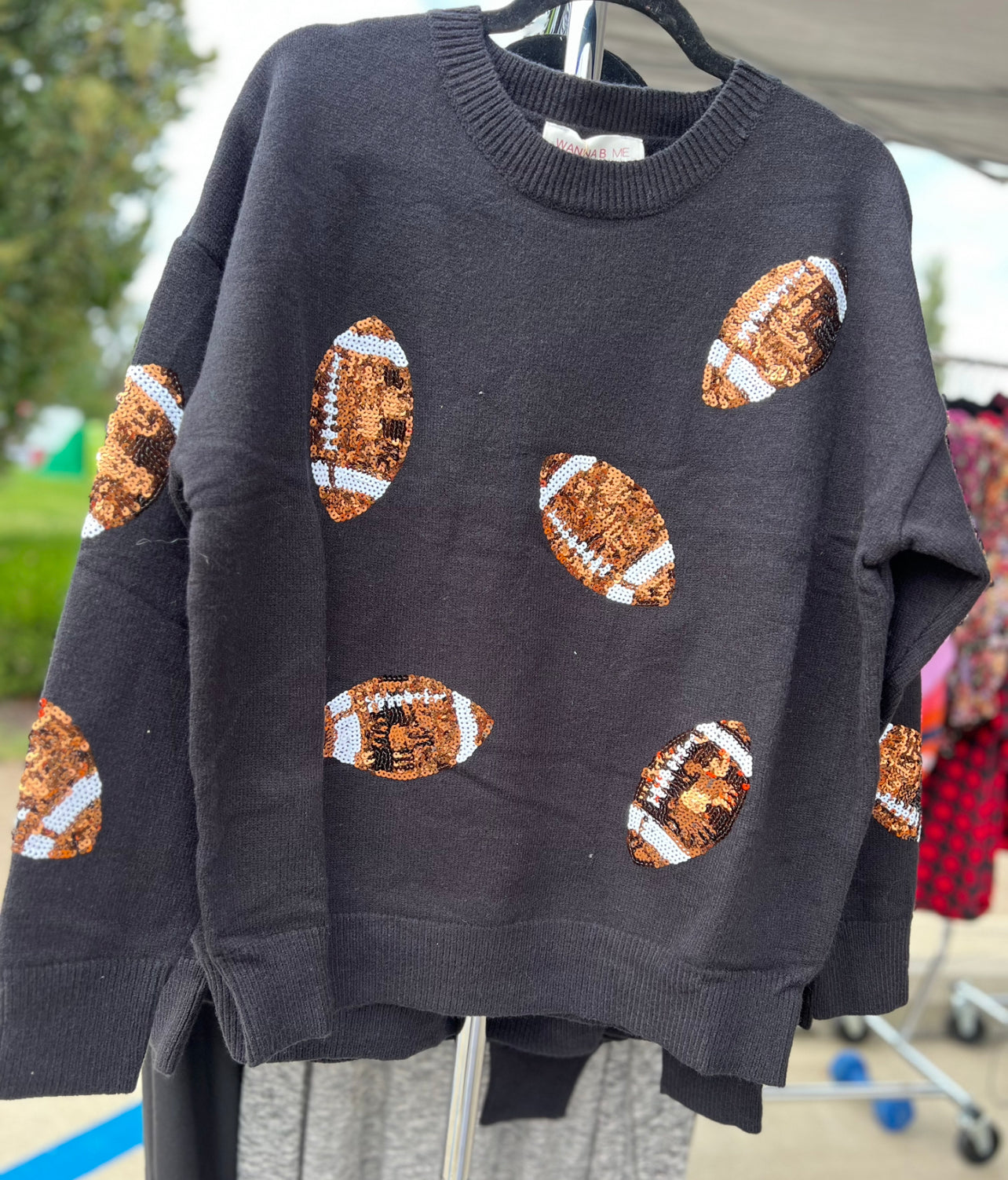 Game day sweater
