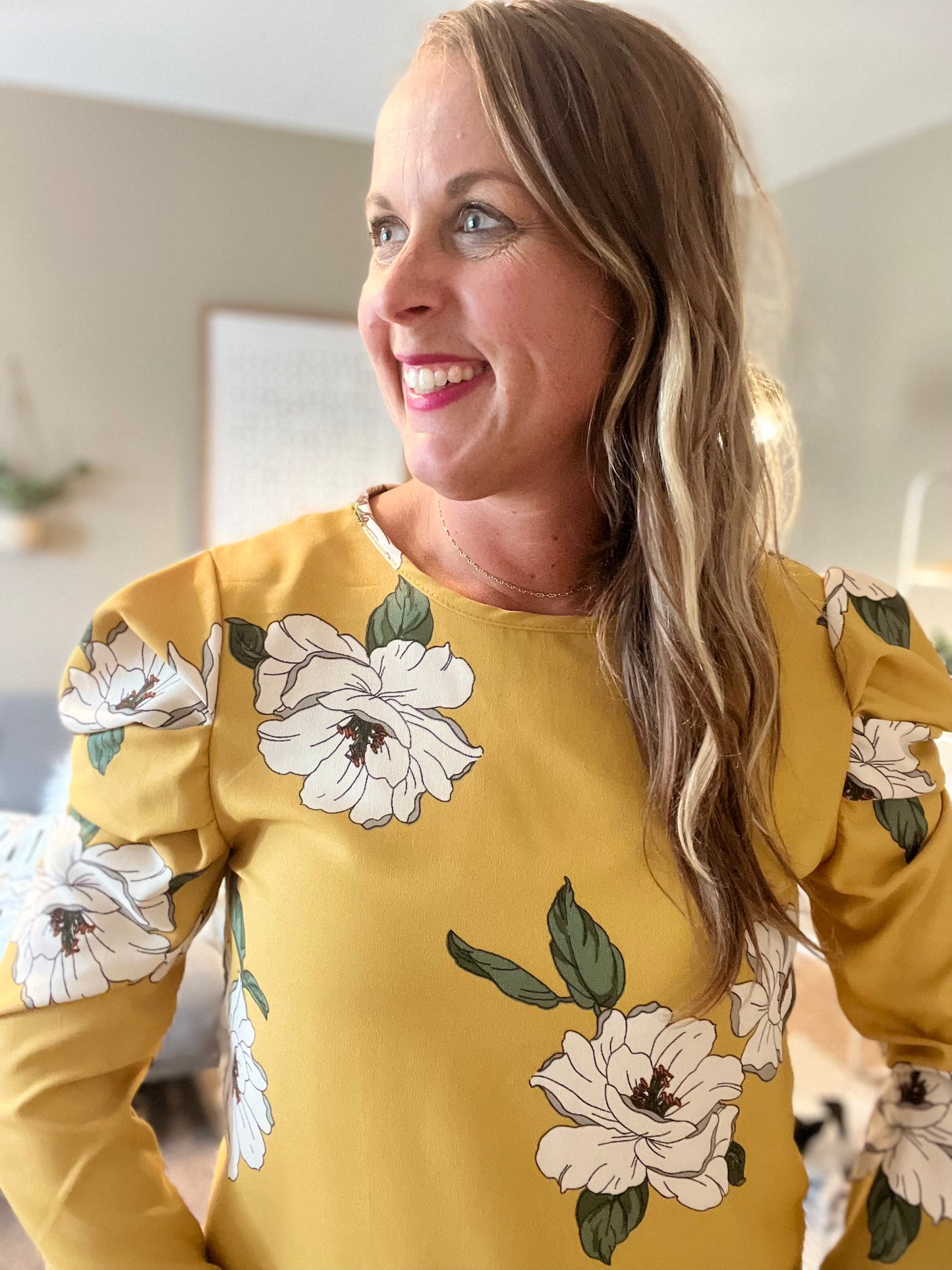 Jasmine floral top