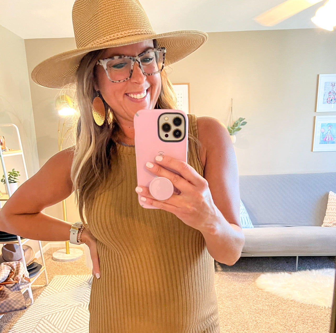 Braid tassel hat
