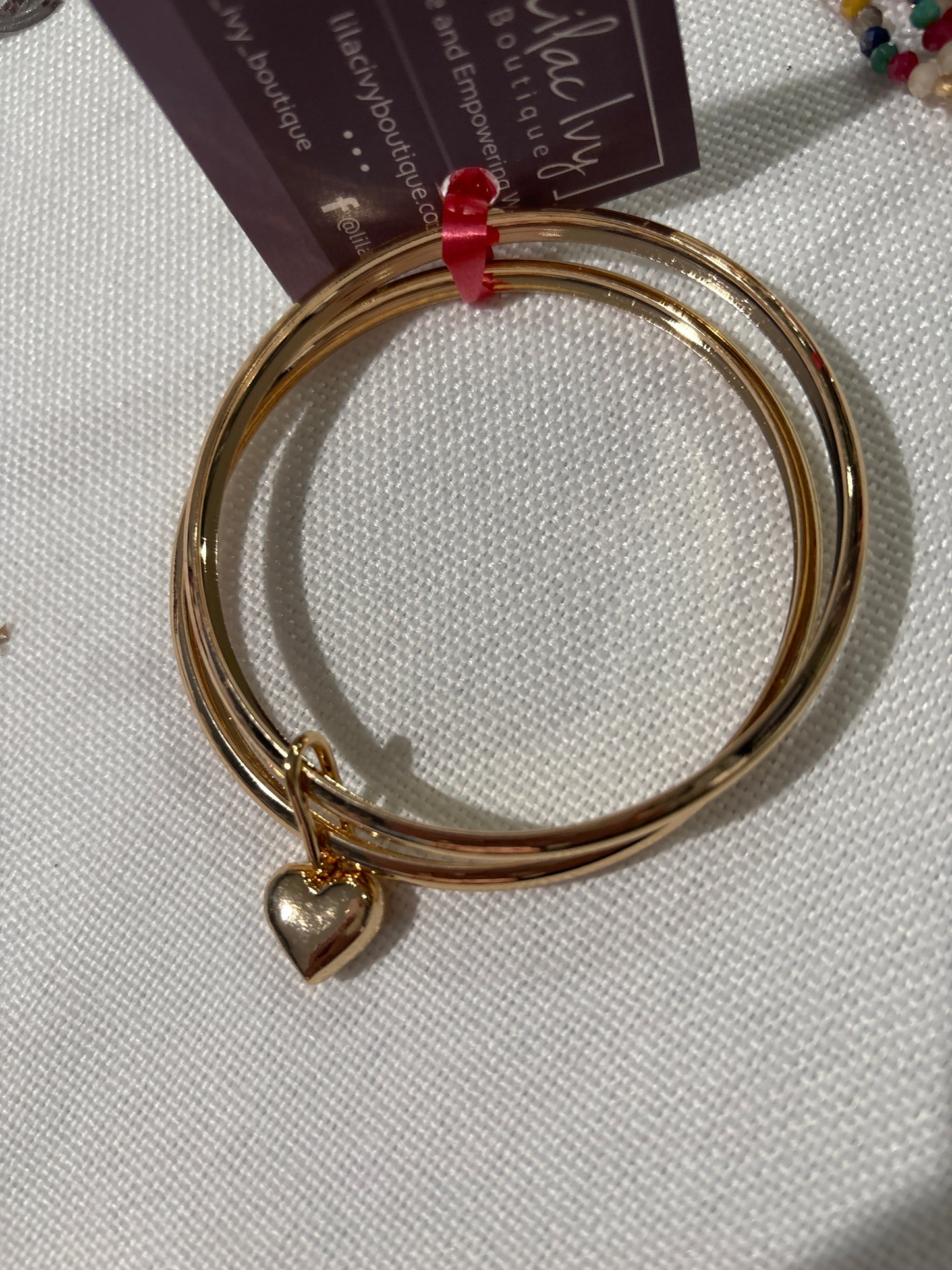 Heart Charm bracelet