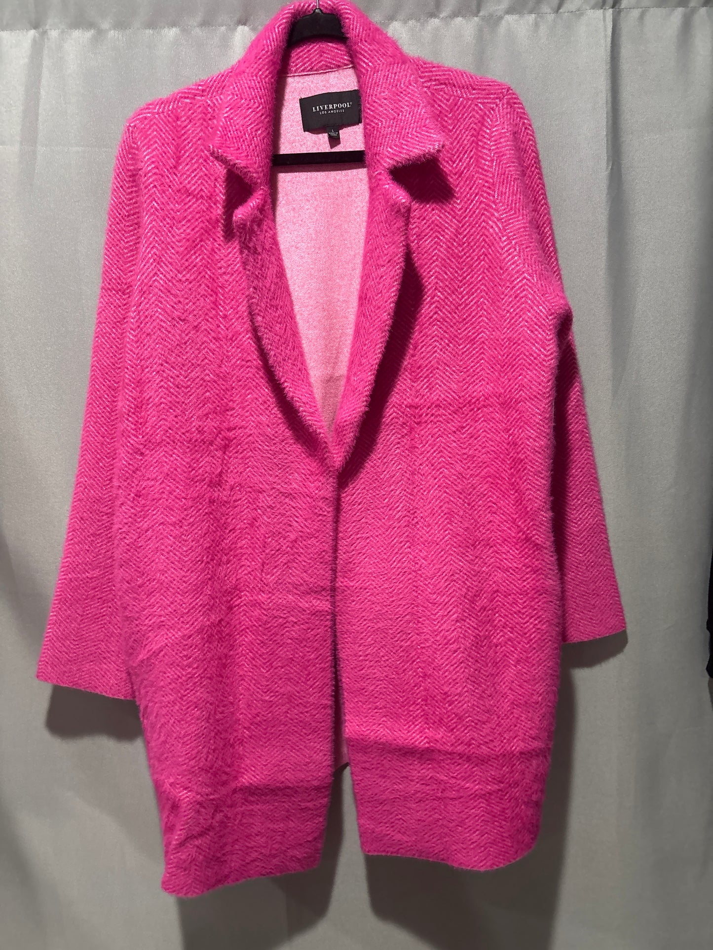 Liverpool deep raspberry pink coatagen