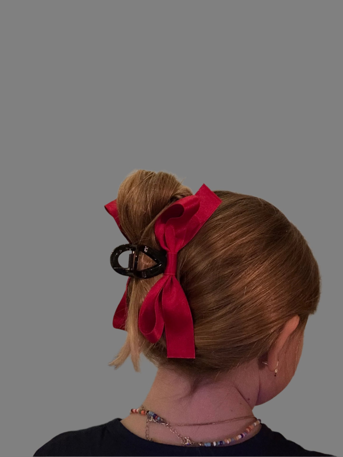 Ribbon Bowknot hair clip