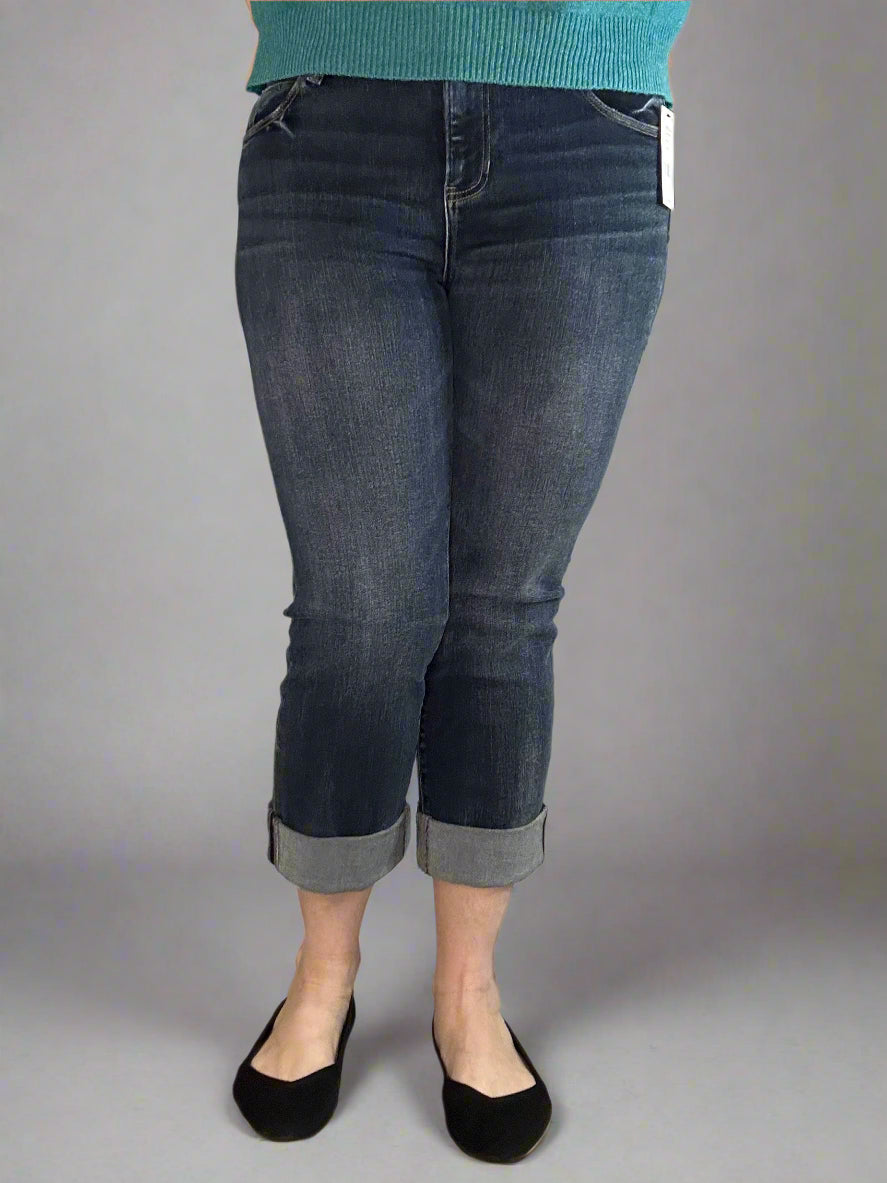 Liverpool, Charlie crop wide rolled cuff
