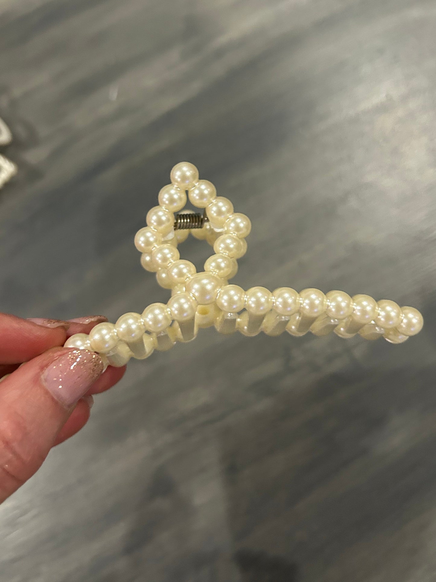 diamond hair clip
