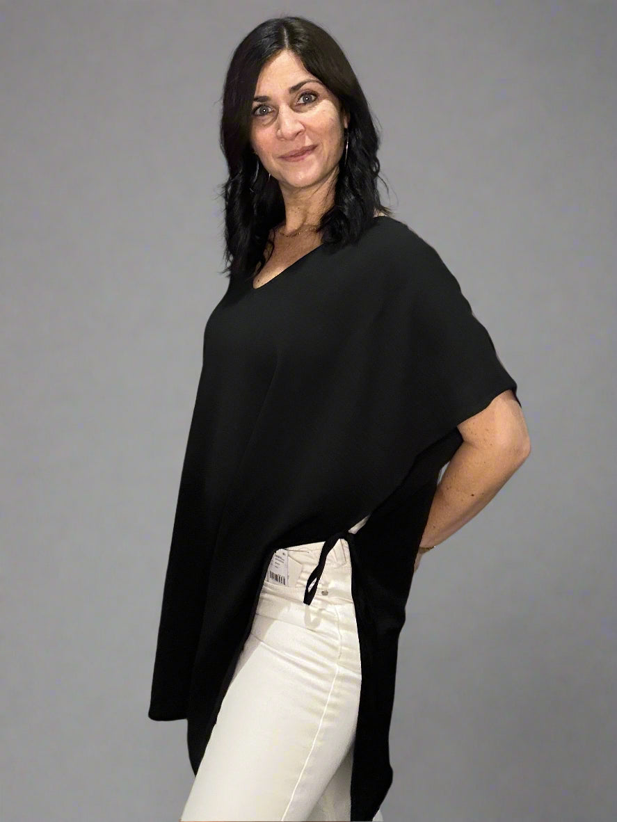 Airflow side, tie cover-up