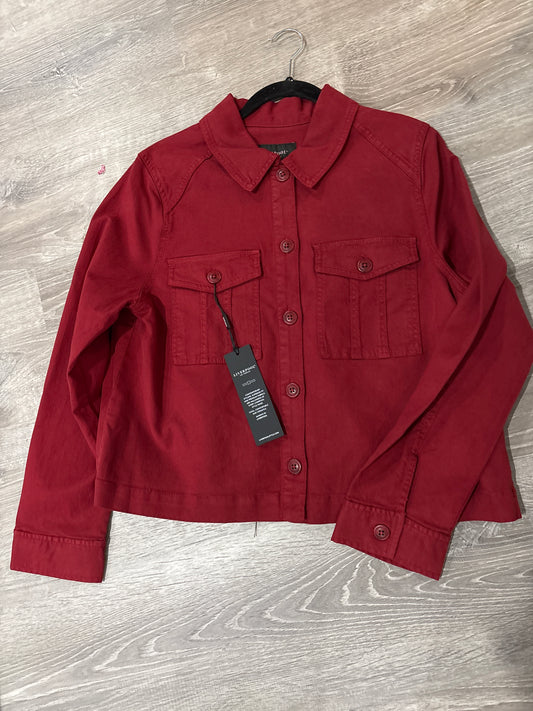 Liverpool pleat back crop jacket