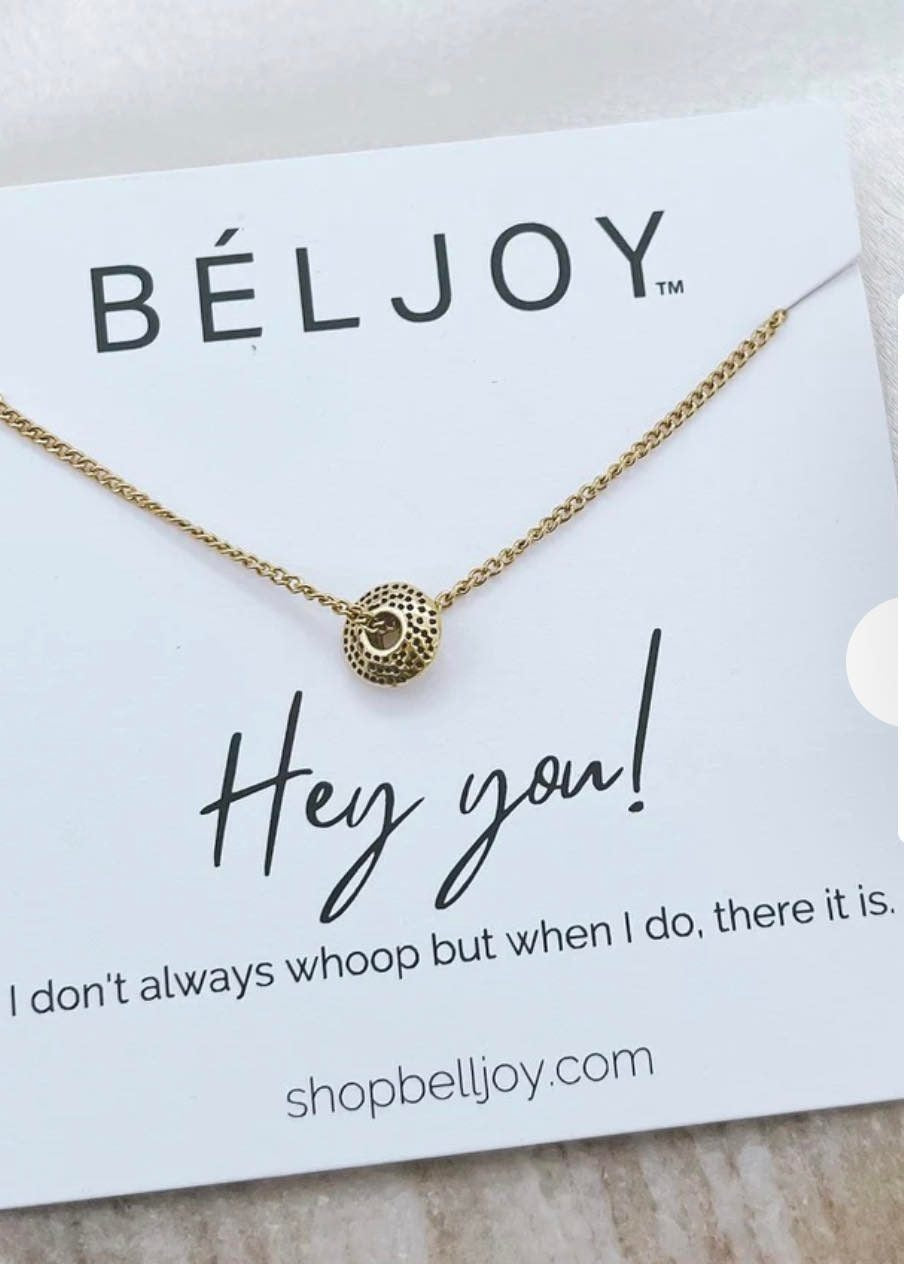 Hey, you necklace from the gift collection