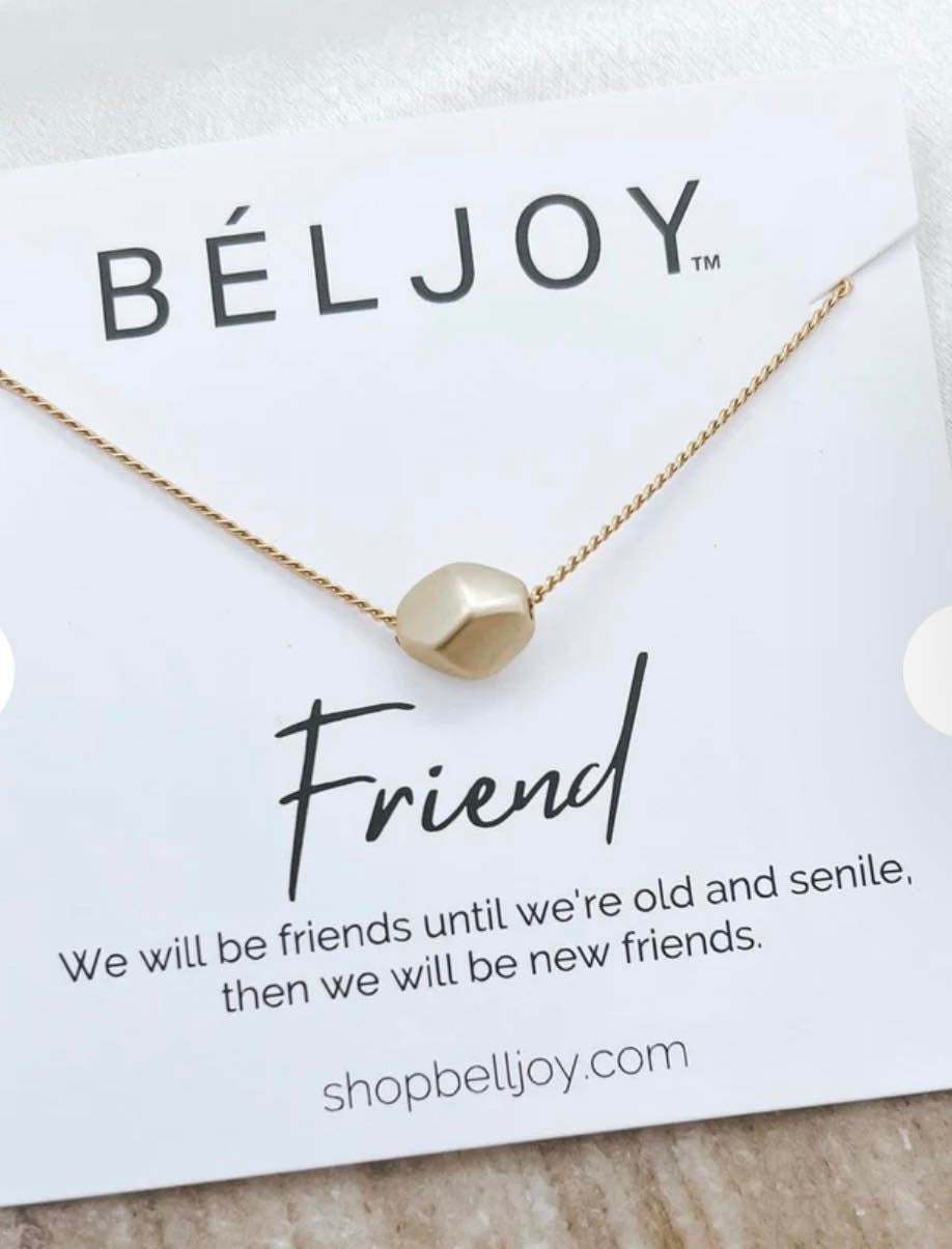 Friend necklace from the gift collection