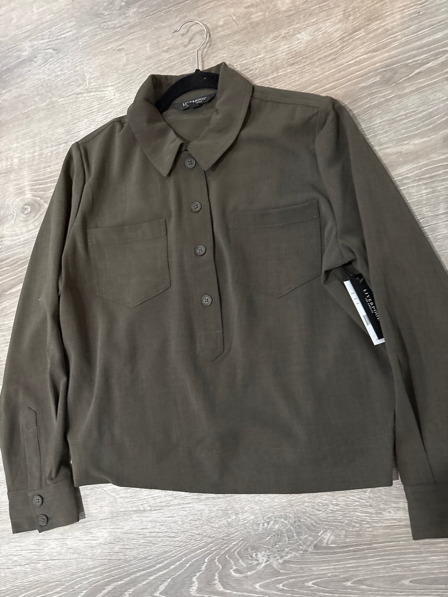 Liverpool pop-up shirt jacket