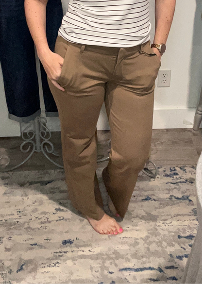 Liverpool Kelsey wide leg trouser Palo Santo