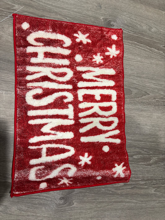 Cheery Christmas rug
