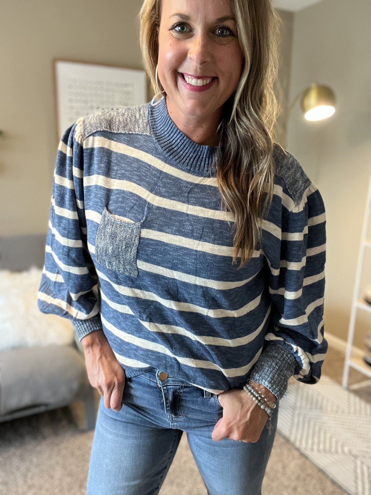 Knit Stripe Sweater