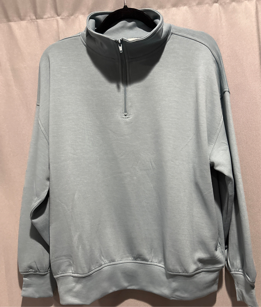 Scuba half zip pullover