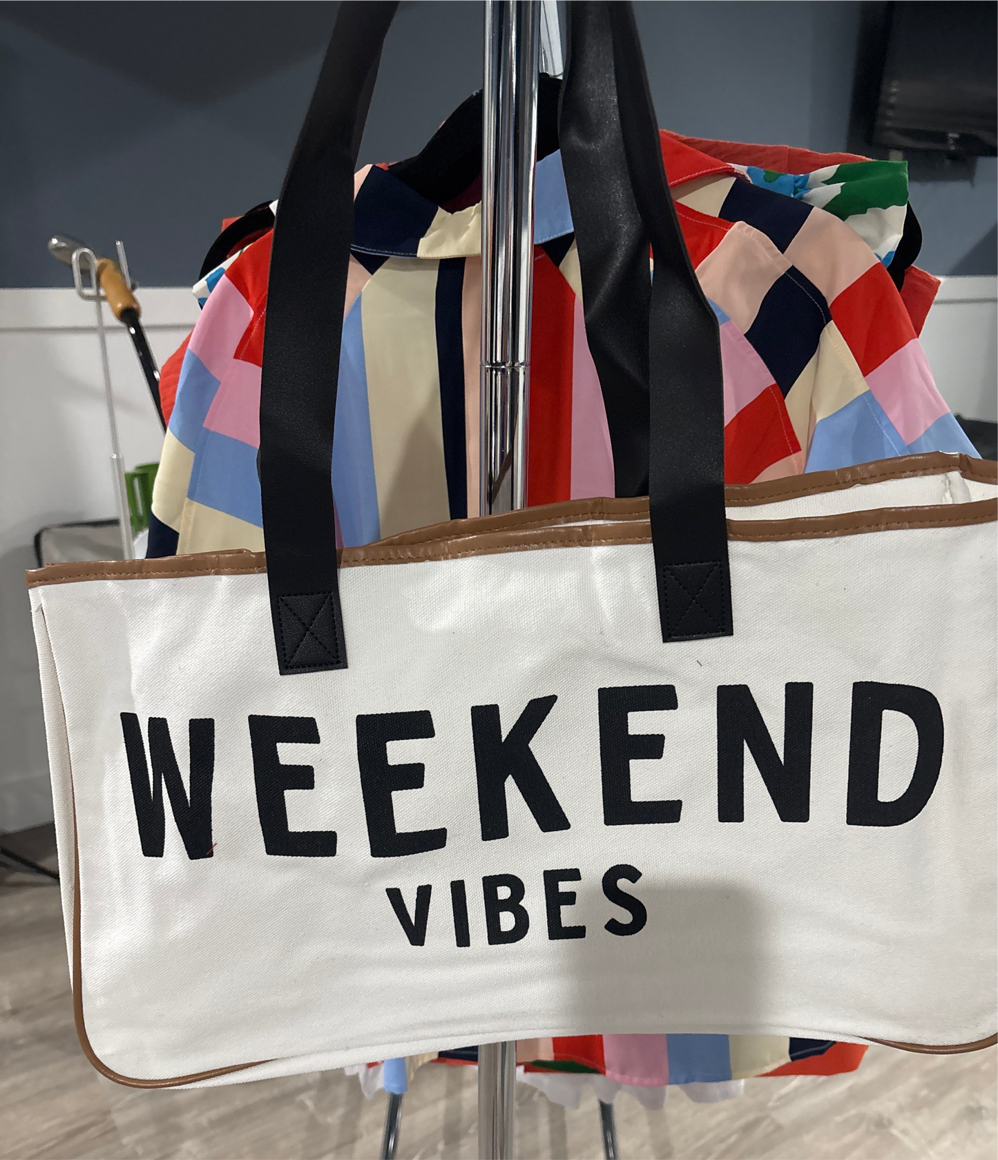 Weekend vibes tote bag