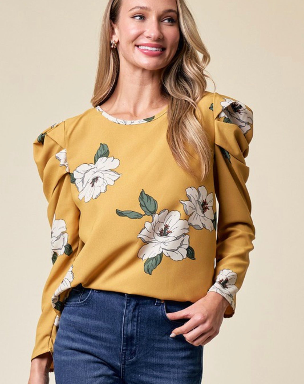 Jasmine floral top