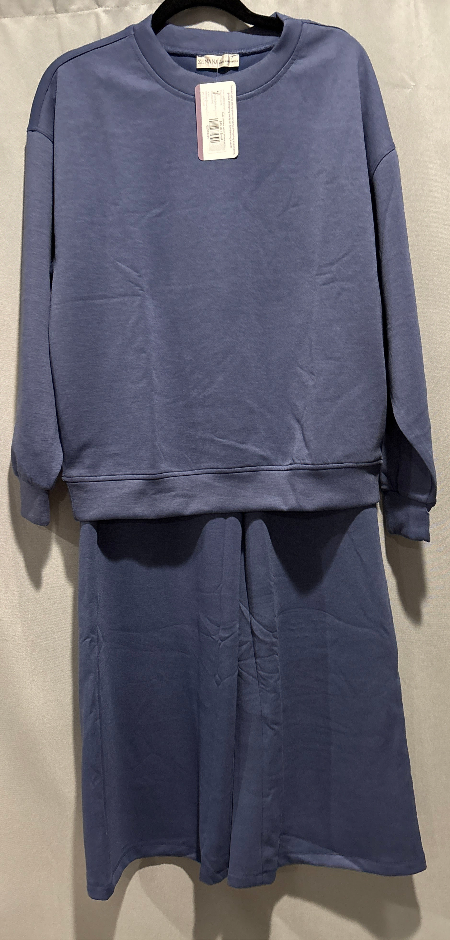Scuba, crewneck, pullover and pants set two piece