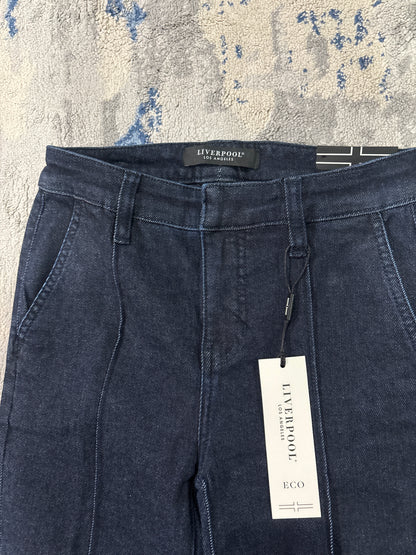 Liverpool trouser Jean boot with pin tuck