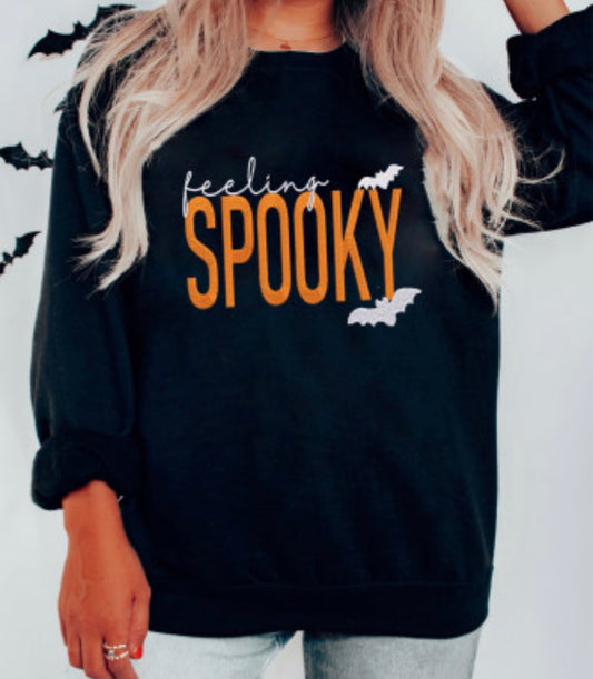 Feeling spooky Halloween baggy sweatshirt