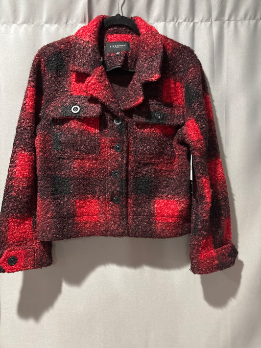 Liverpool button front boxy jacket