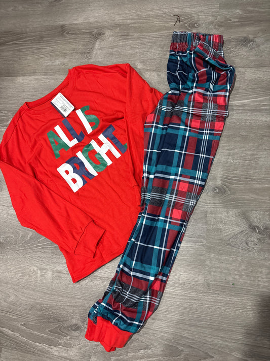 All is right plaid PJ set