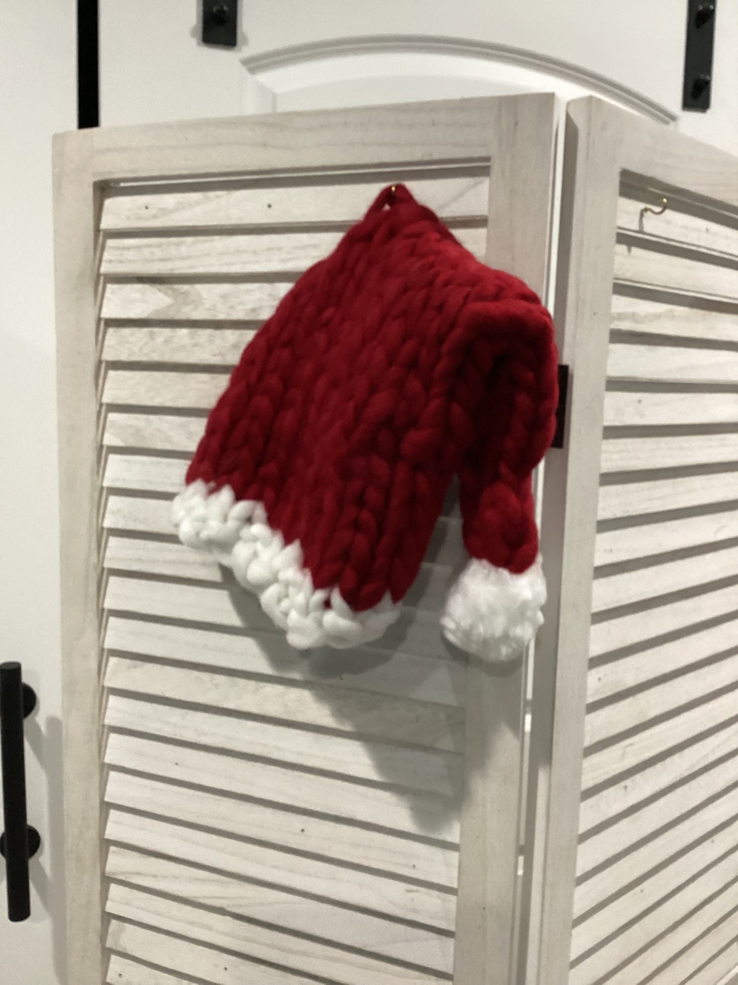 Knit Santa hat