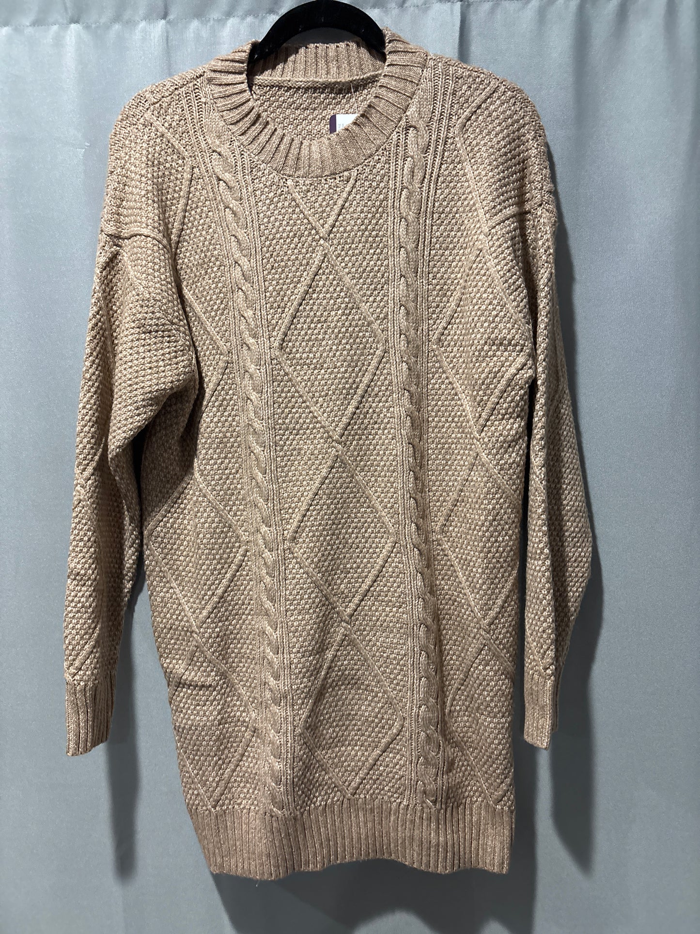 Cozy knit sweater dress