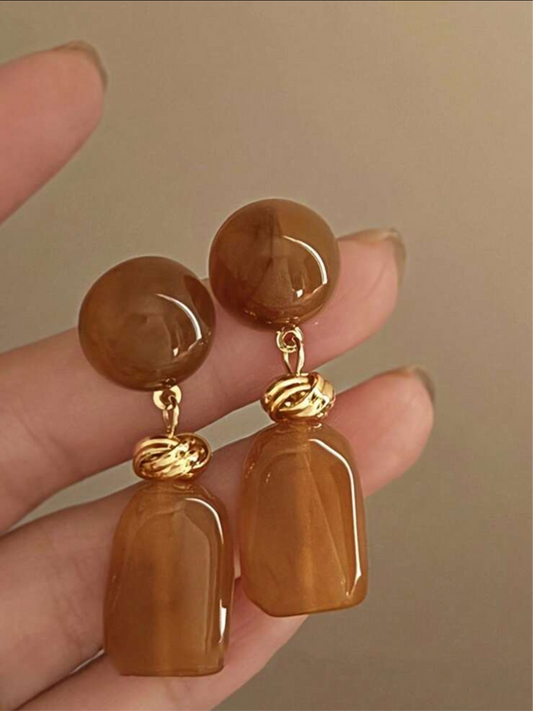 Dangly Stone Earrings
