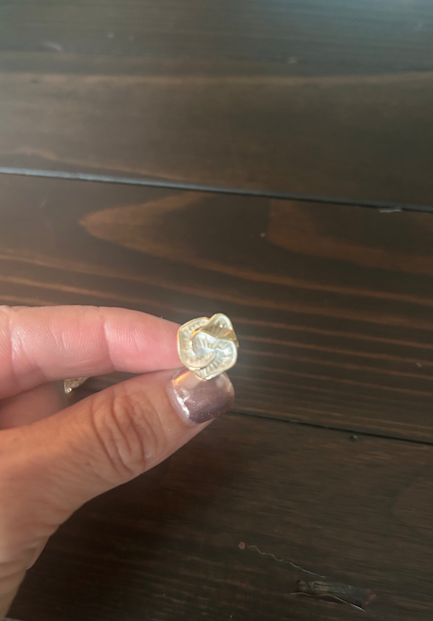 Enamel Petal earrings