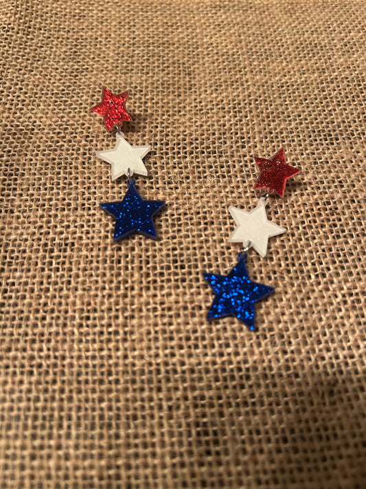 Star Spangled Earrings