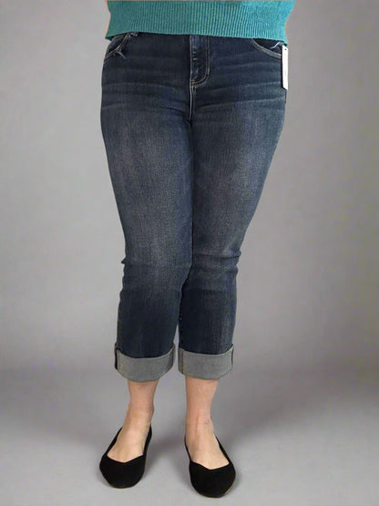 Liverpool, Charlie crop wide rolled cuff