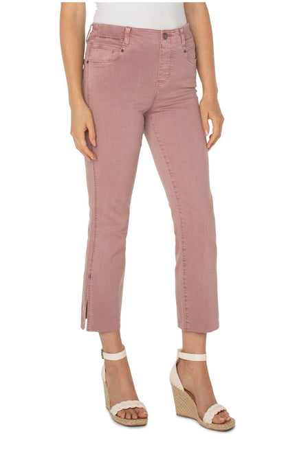 Liverpool Gia Glider crop - aster mauve